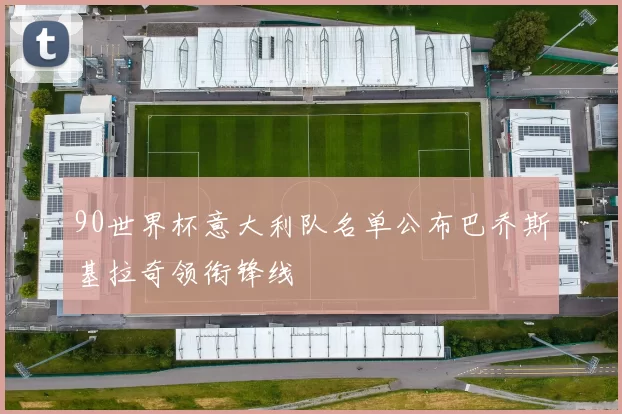 90世界杯意大利队名单公布巴乔斯基拉奇领衔锋线