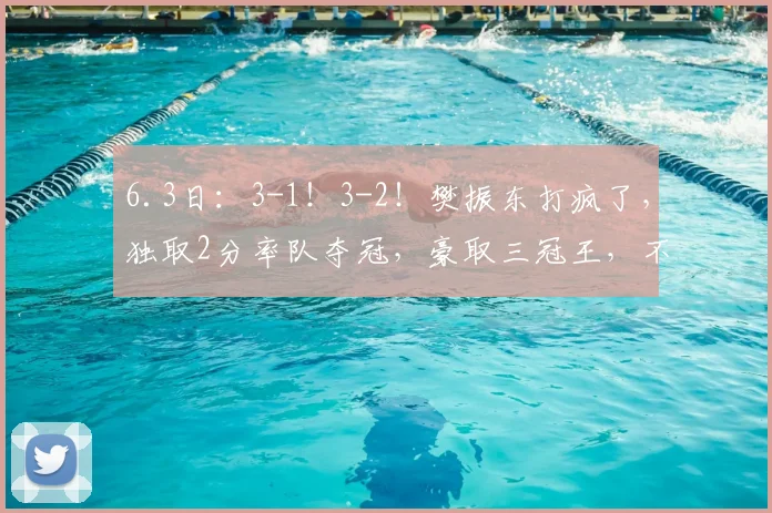 6.3日：3-1！3-2！樊振东打疯了，独取2分率队夺冠，豪取三冠王，不愧是奥运冠军_比赛_萨尔布吕肯_贾哈